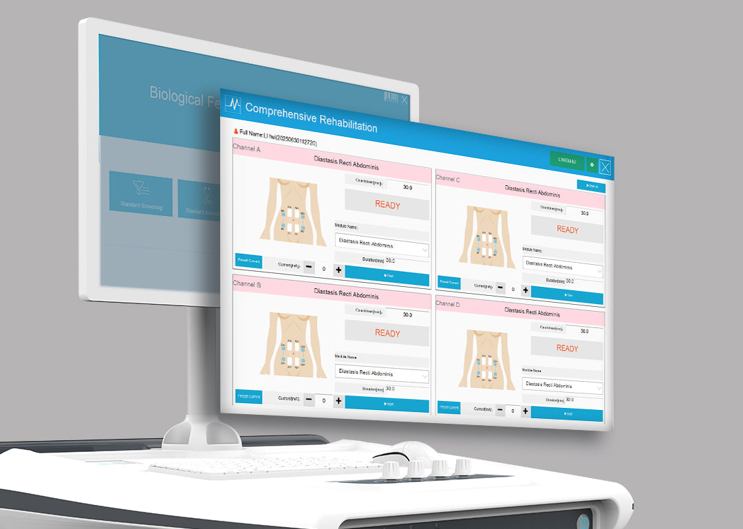Empowering Pelvic Physiotherapists with EMG Biofeedback and Stimulation
