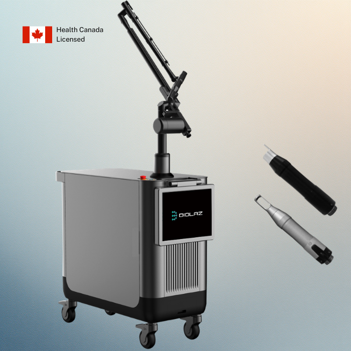 Health Canada Licensed Pico Laser for Tattoo Removal & Skin