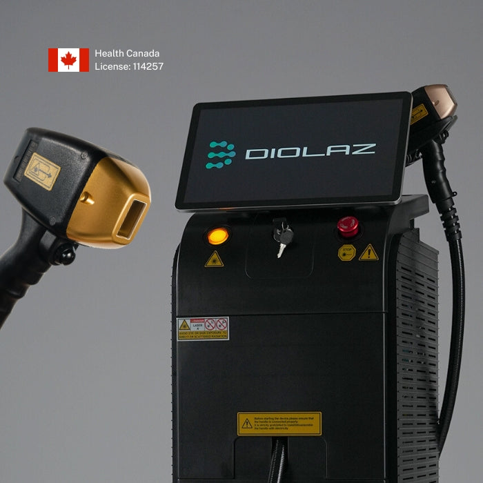 DioLaz Health Canada Licensed Hair Removal Laser Machine 3 Wavelengths