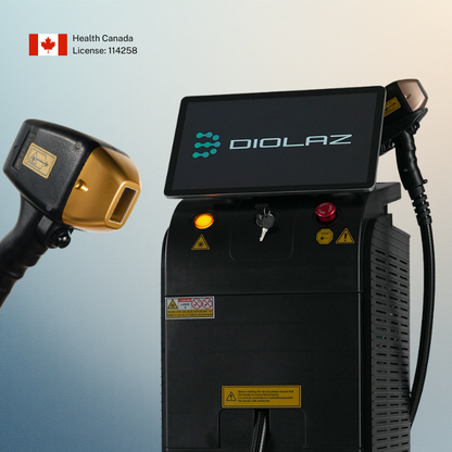 DioLaz Health Canada Licensed Hair Removal Laser Machine 3 Wavelengths