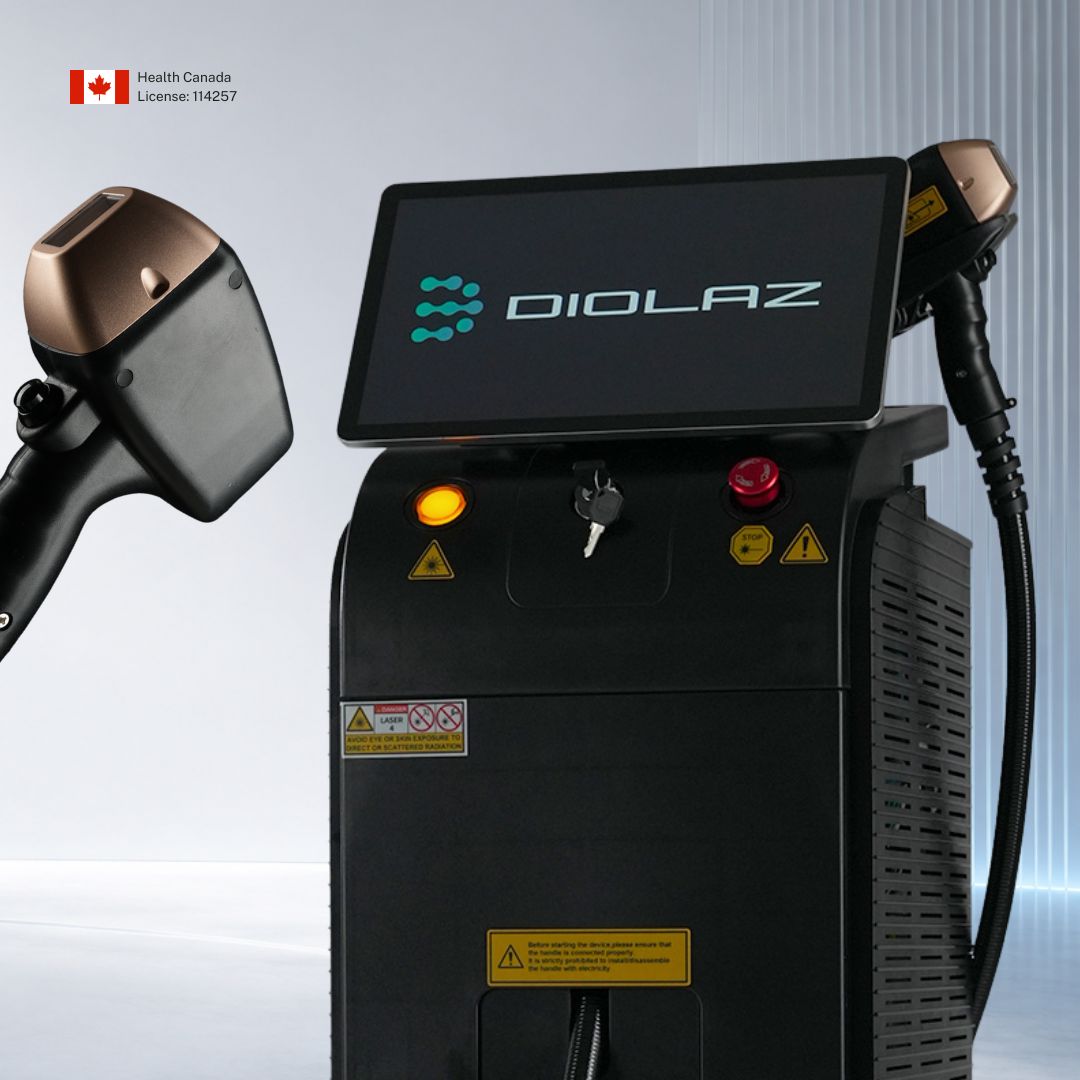 DioLaz Health Canada Licensed Hair Removal Laser Machine 3 Wavelengths