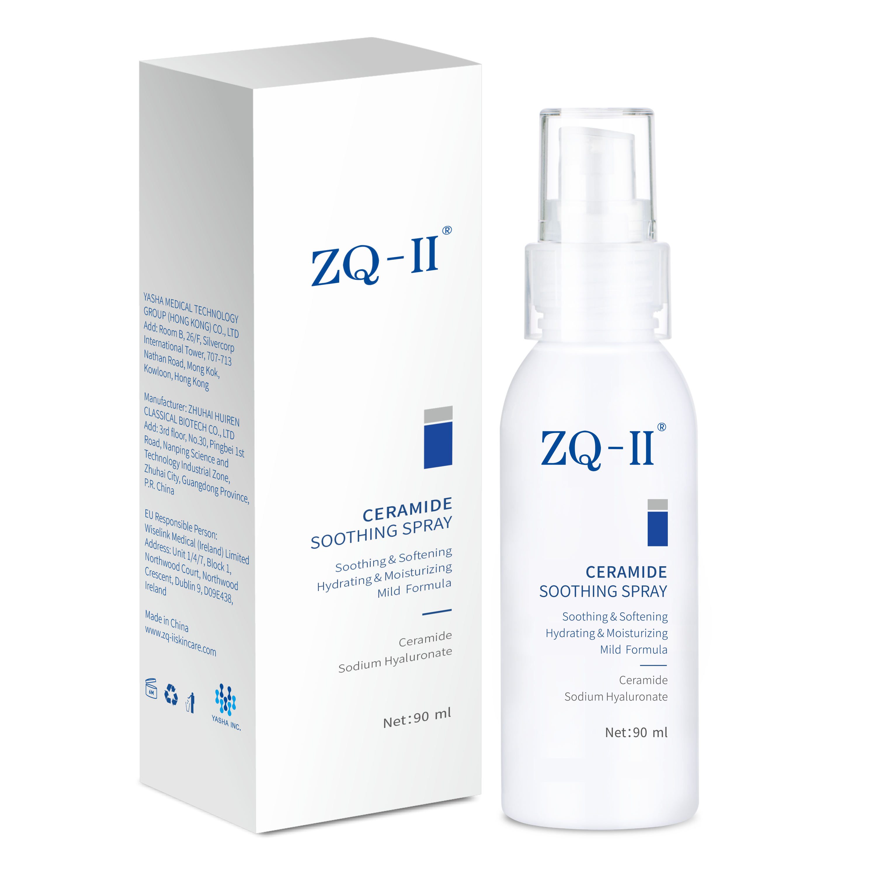 ZQ-II Ceramide Soothing Spray 90ml