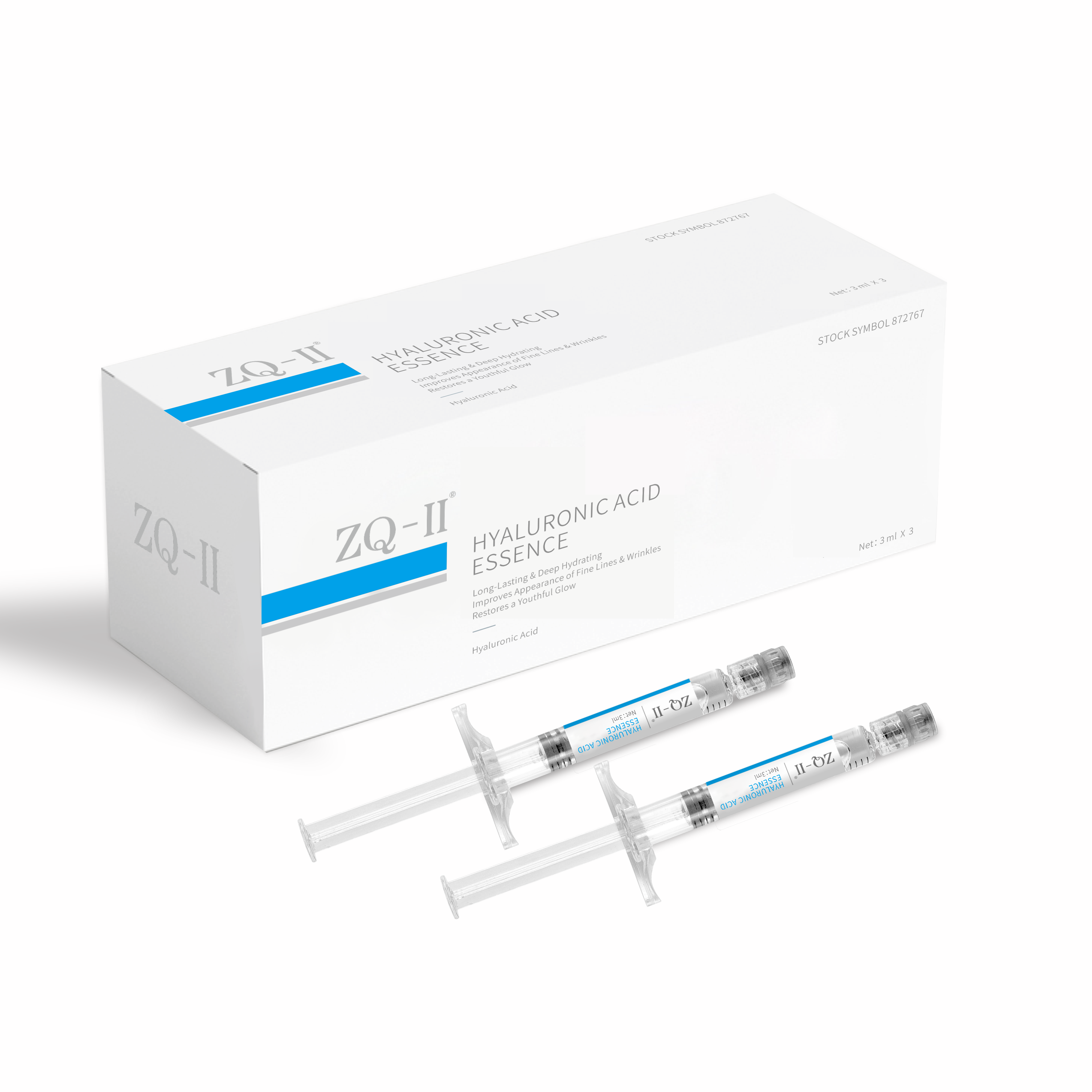 ZQ-II Hyaluronic Acid Essence 3ml × 3