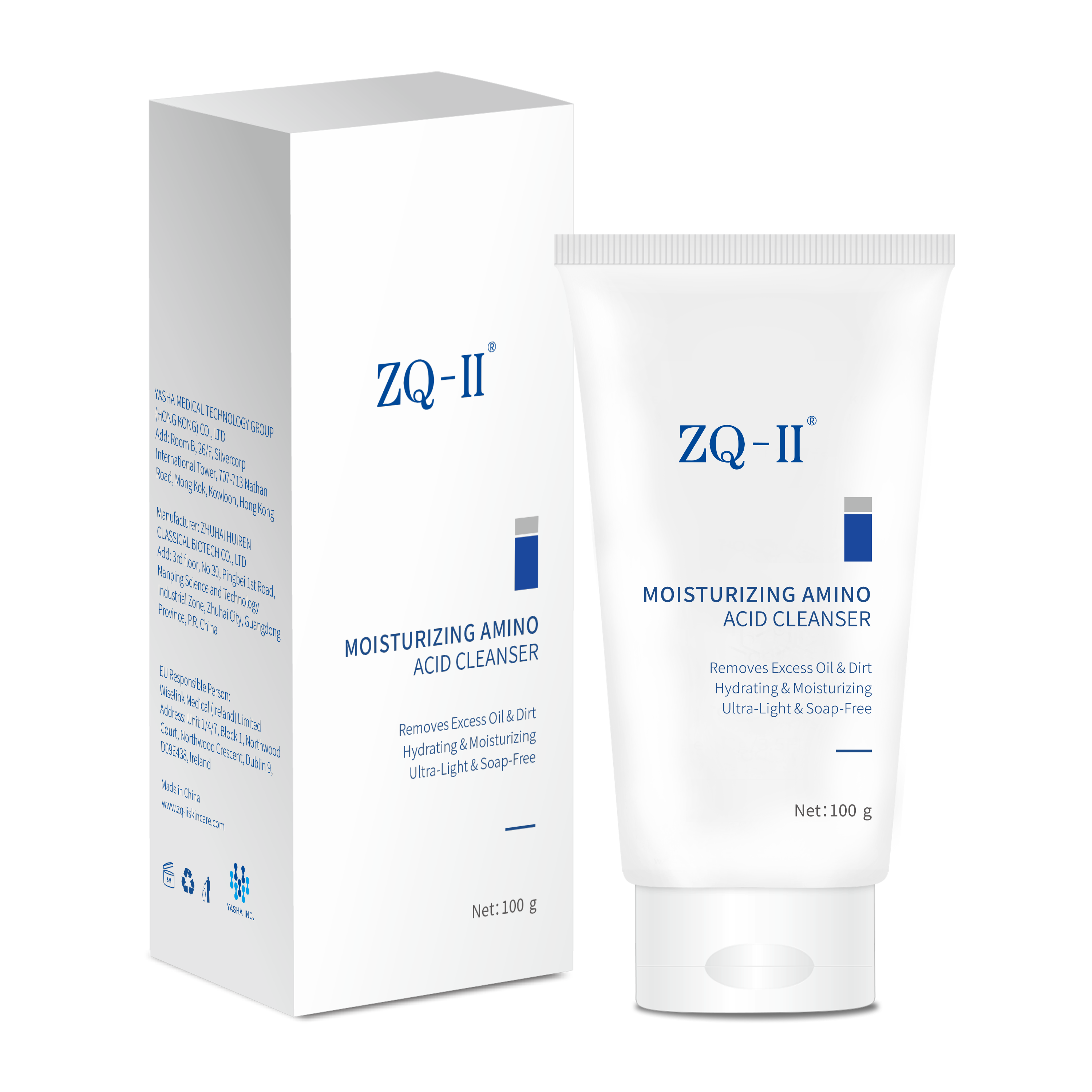 ZQ-II Moisturizing Amino Acid Cleanser 100g