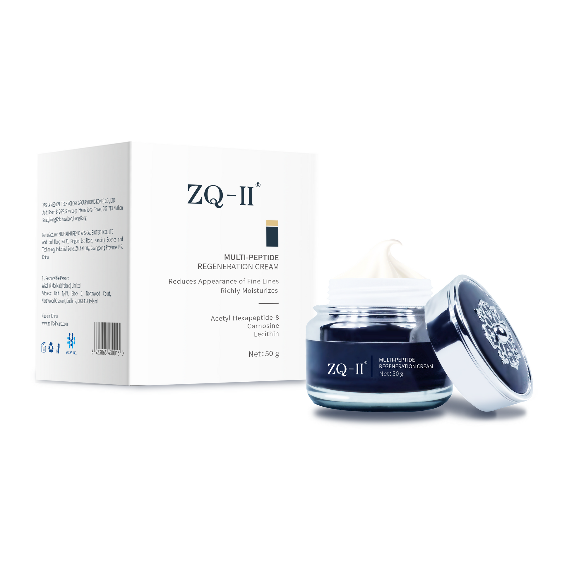 ZQ-II Multi-Peptide Regeneration Cream 50g – DioLaz