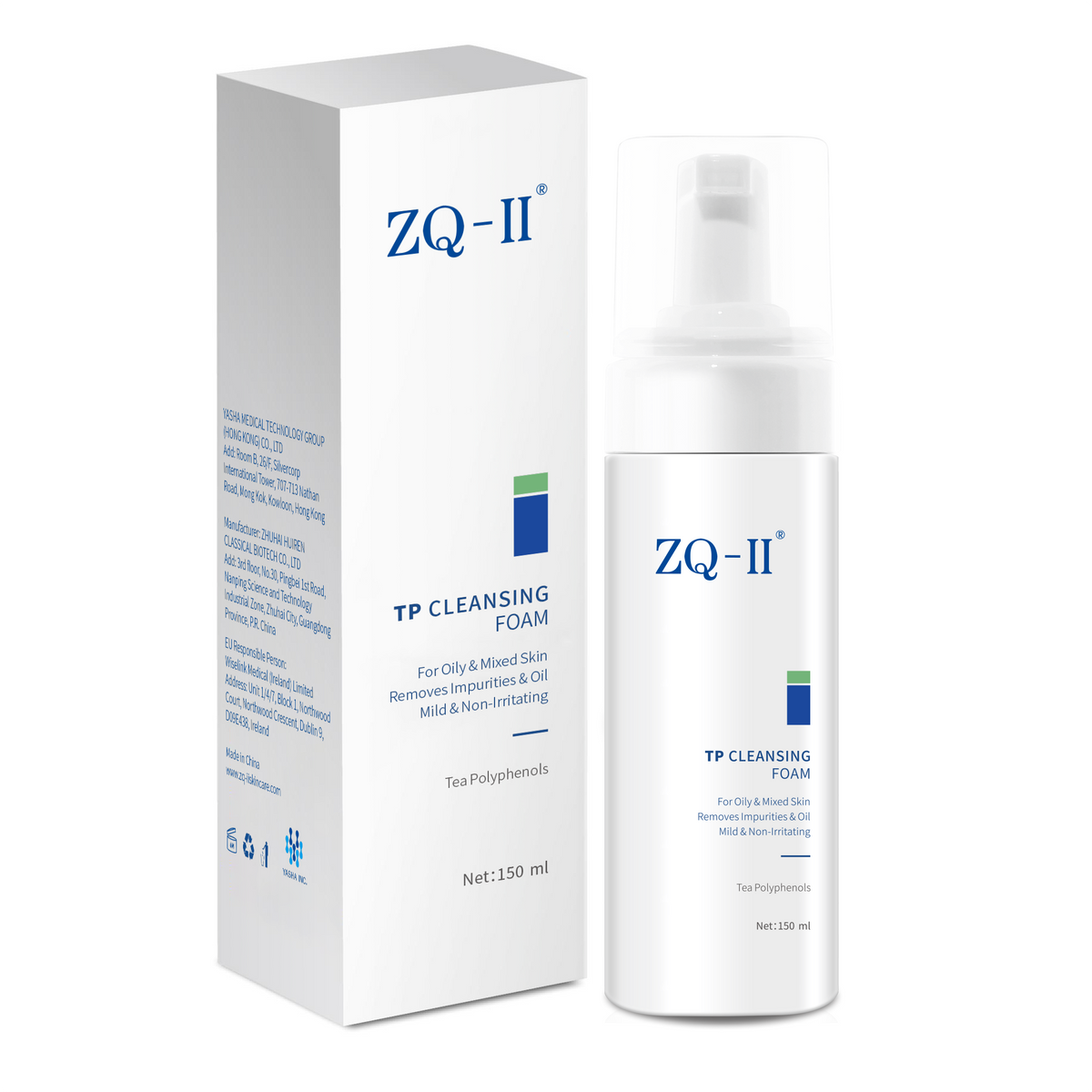 ZQ-II TP Cleansing Foam 150ml - DioLaz Canada