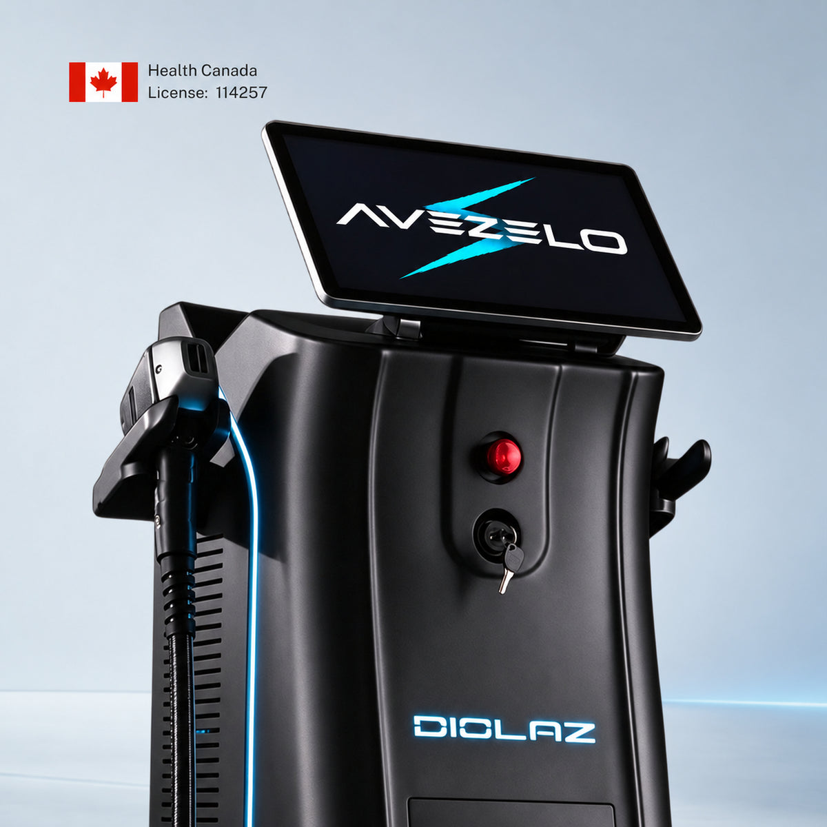DioLaz Health Canada Licensed Hair Removal Laser Machine 3 Wavelengths